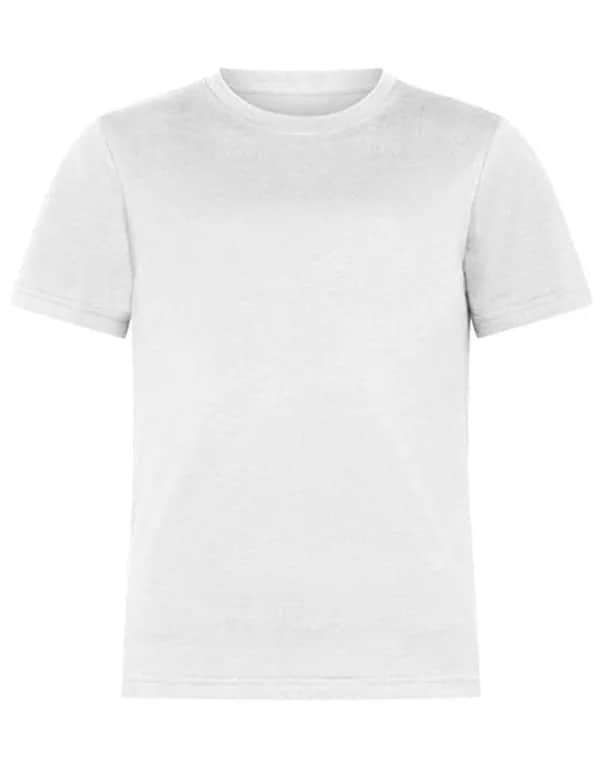 Kids´ Organic Luxury Roundneck Tees - White
