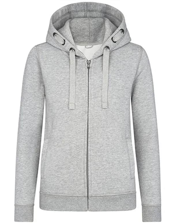Kids´ Premium Hooded Jacket - Grey Melange