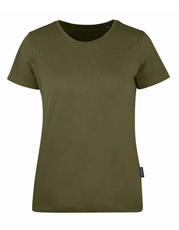 Women´s Luxury Roundneck Tees - Olive