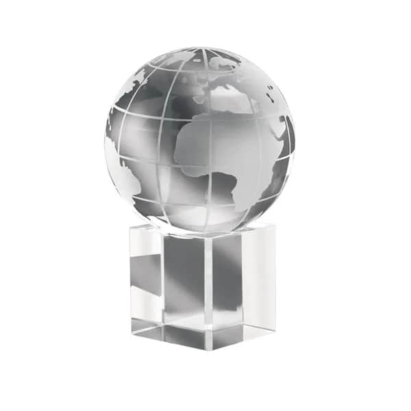 Briefbeschwerer - MUNDI - Transparent