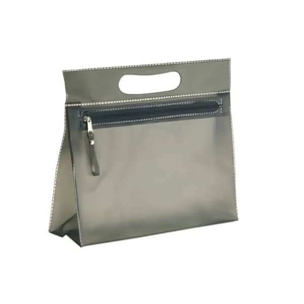Transparente Kosmetiktasche - MOONLIGHT - Schwarz