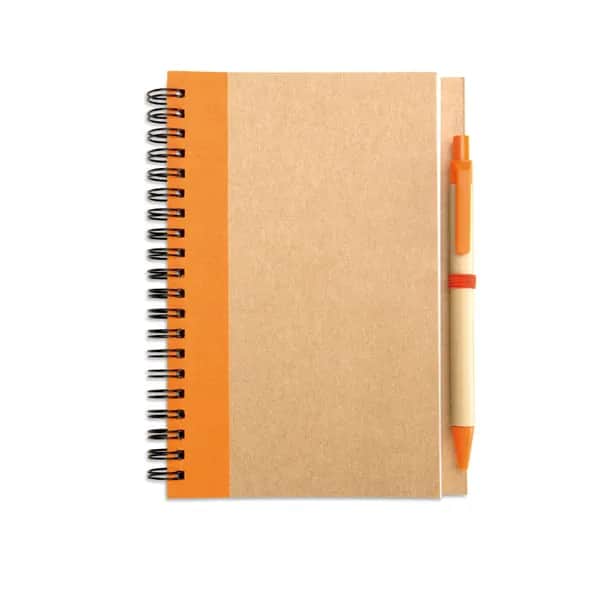 Recycelter Notizblock - SONORA PLUS - Orange