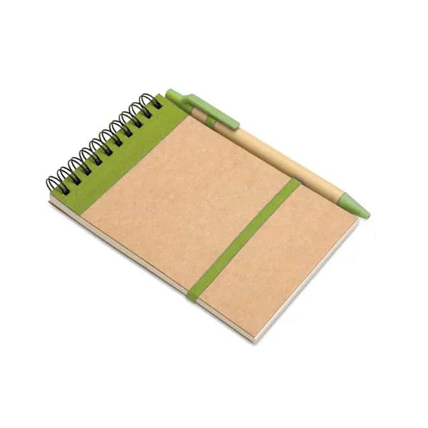 DIN A6 Notizbuch - SONORA - Limette