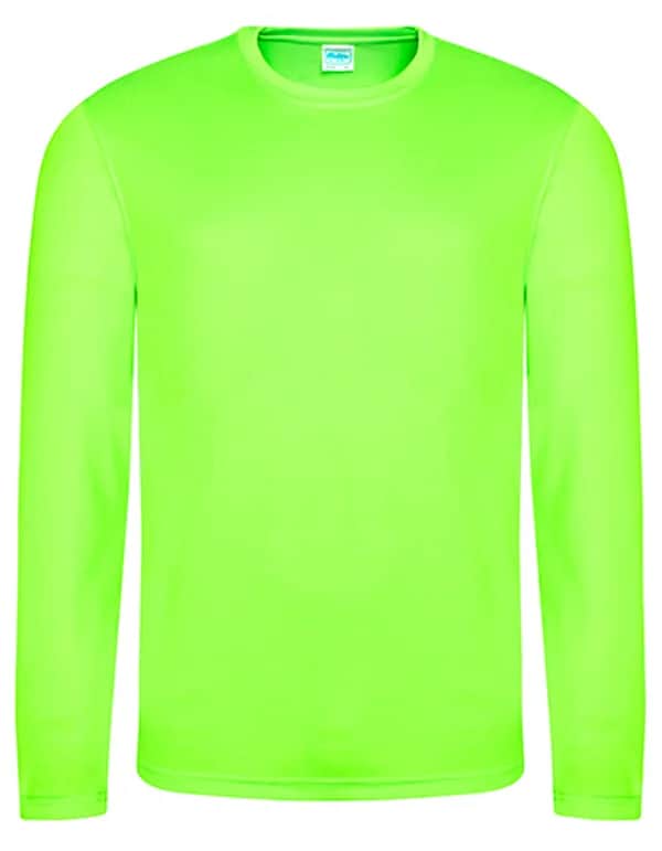 Long Sleeve Cool T - Electric Green