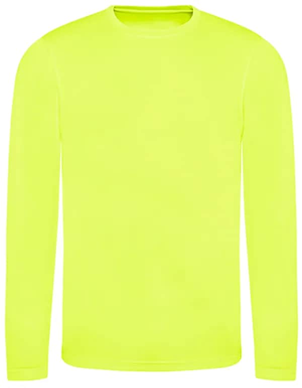Long Sleeve Cool T - Electric Yellow