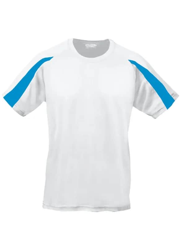 Contrast Cool T - Arctic White/Sapphire Blue