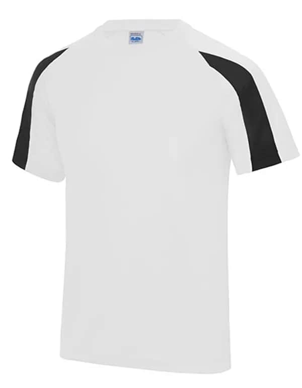 Kids´ Contrast Cool T - Arctic White/Jet Black