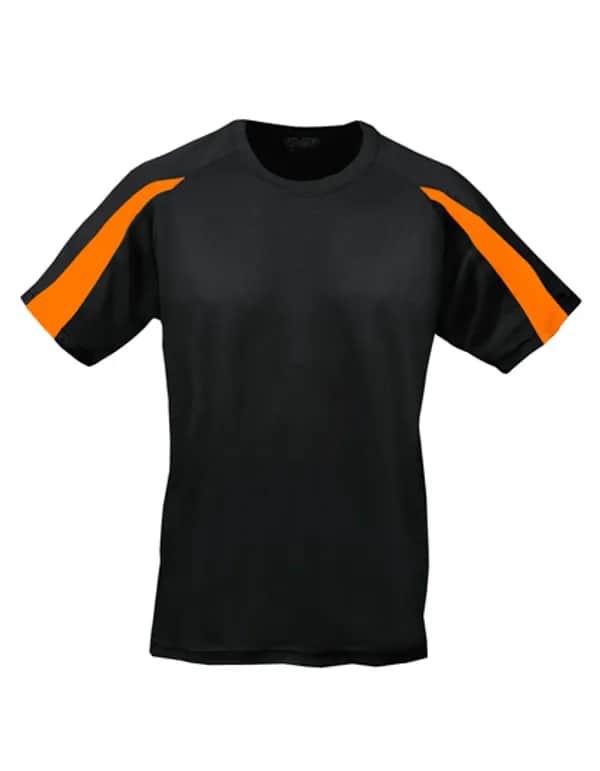 Contrast Cool T - Jet Black/Electric Orange