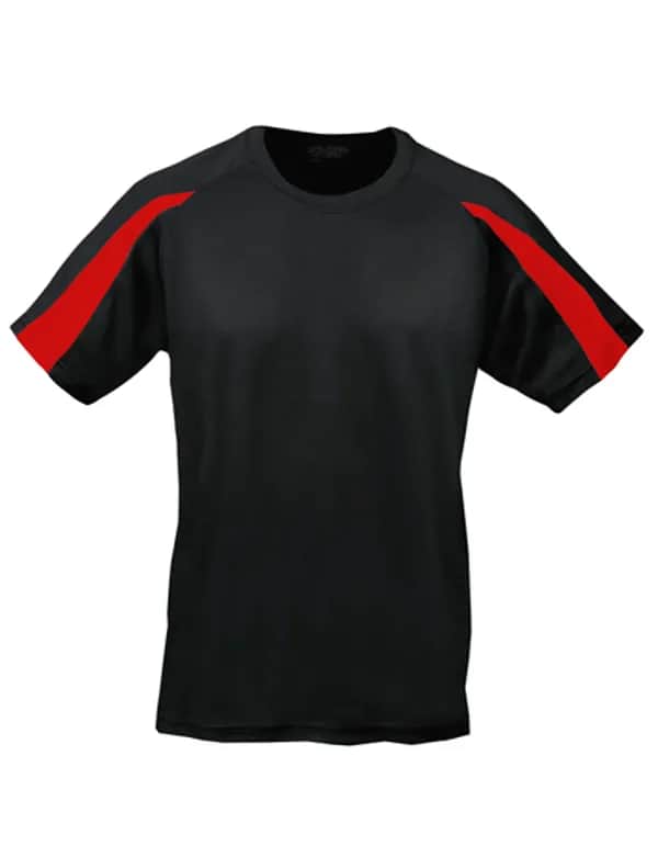 Contrast Cool T - Jet Black/Fire Red
