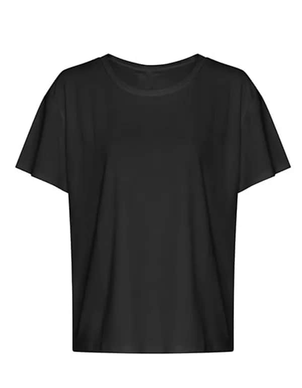 Women´s Open Back T - Jet Black