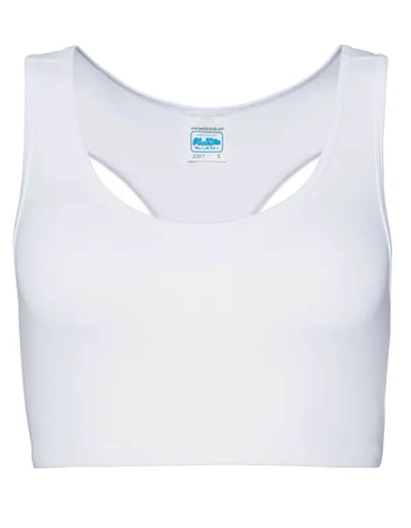 Women´s Cool Sports Crop Top - Arctic White