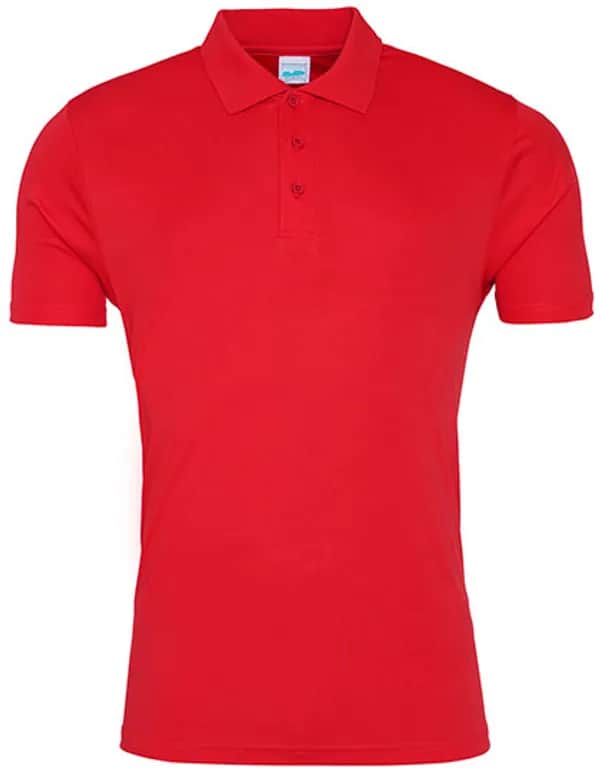 Cool Smooth Polo - Fire Red