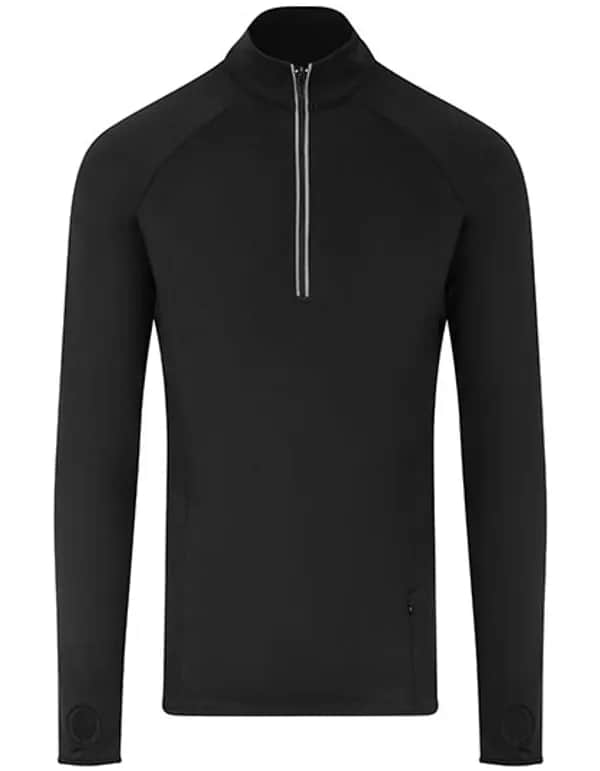 Cool-Flex 1/2 Zip Top - Jet Black