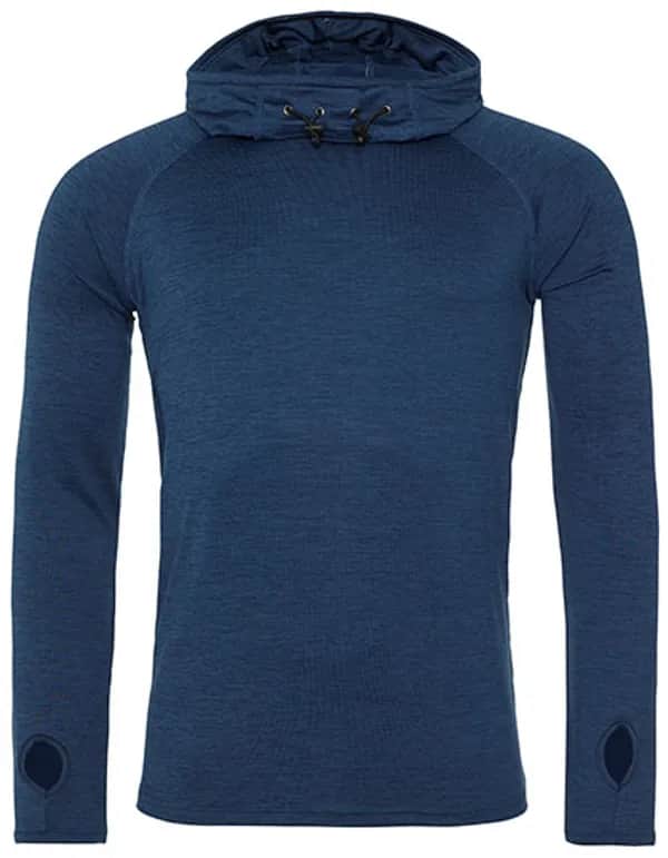 Men´s Cool Cowl Neck Top - Navy Melange