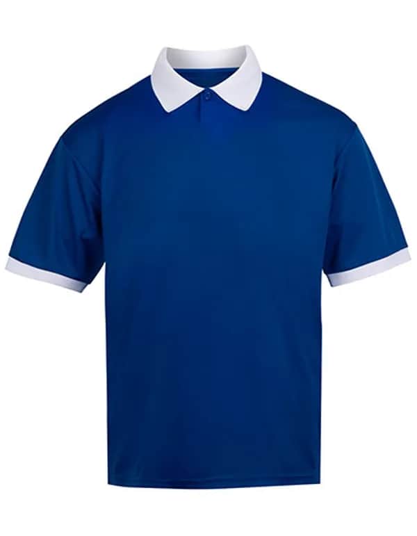 Retro Sports Jersey - Dark Royal/White