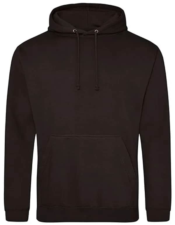 College Hoodie - Jet Black