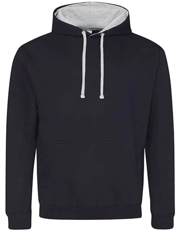 Varsity Hoodie - New French Navy/Heather Grey