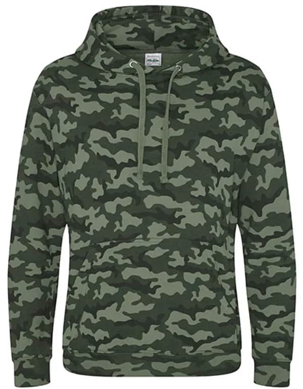 Camo Hoodie - Green Camo