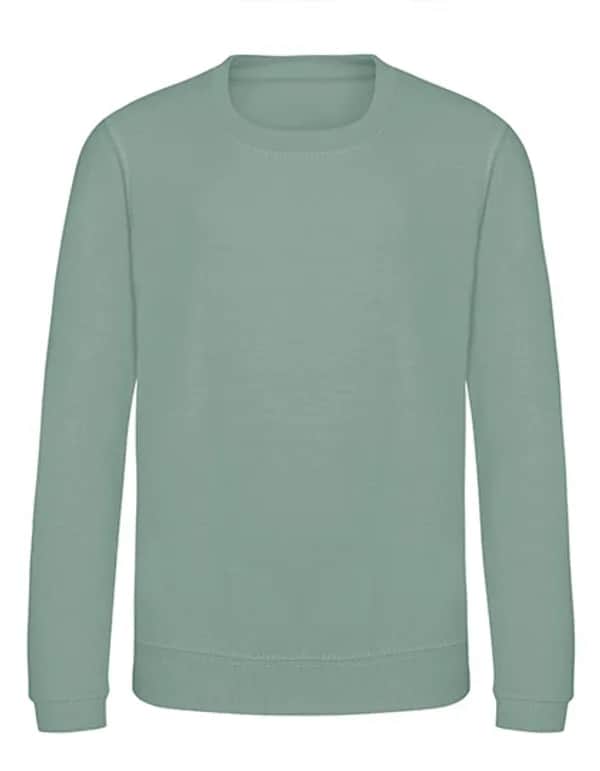 Kids´ AWDis Sweat - Dusty Green