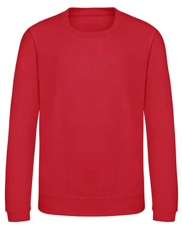 Kids´ AWDis Sweat - Fire Red