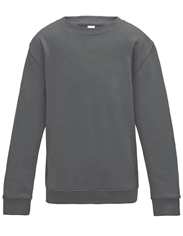 Kids´ AWDis Sweat - Storm Grey (Solid)