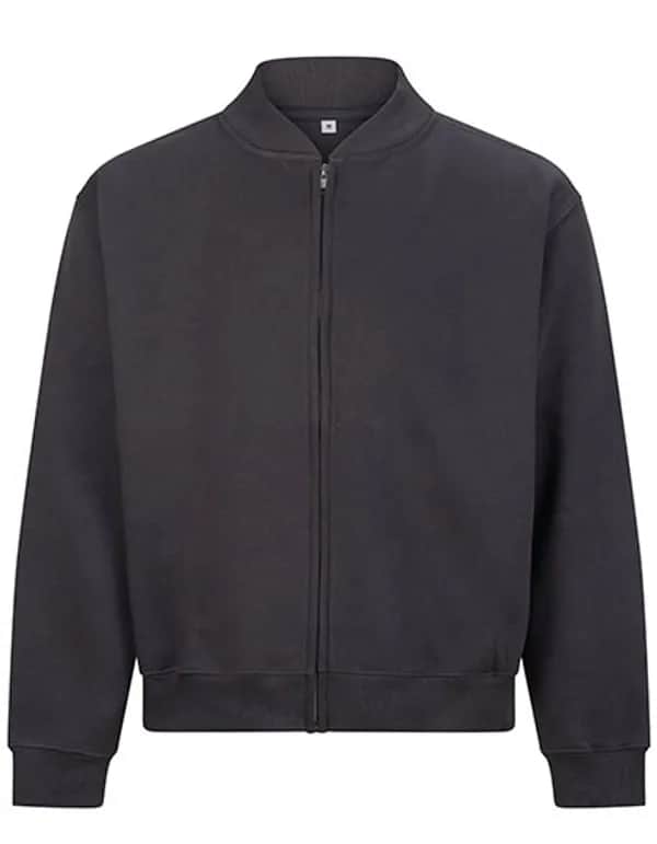 Signature Heavyweight Bomber Sweat - Solid Charcoal
