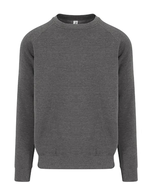 Graduate Heavyweight Sweat - Charcoal (Heather)