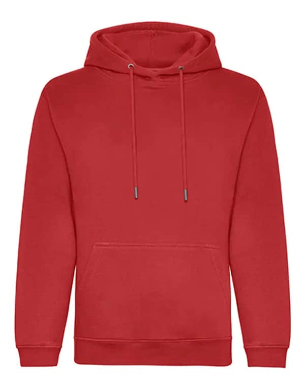 Organic Hoodie - Fire Red