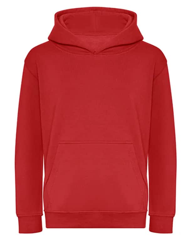 Kids´ Organic Hoodie - Fire Red