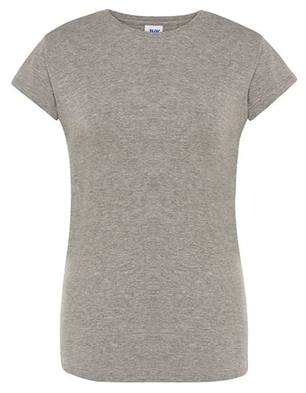 Ladies´ Regular Premium T-Shirt - Grey Melange