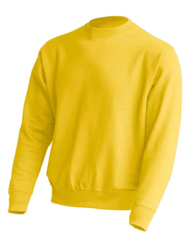 Crew Neck Sweatshirt - Gold