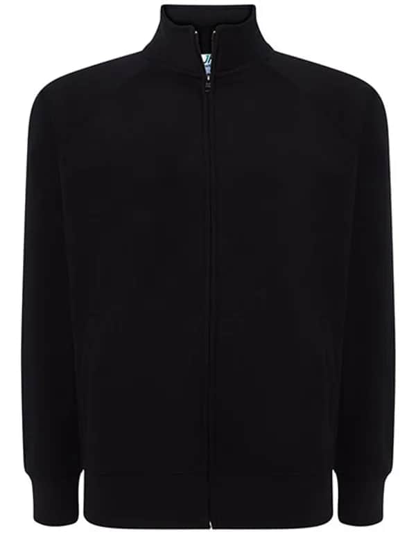 Full Zip Sweatshirt - Black