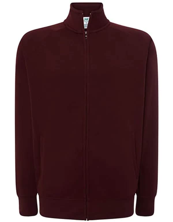 Full Zip Sweatshirt - Cardinal