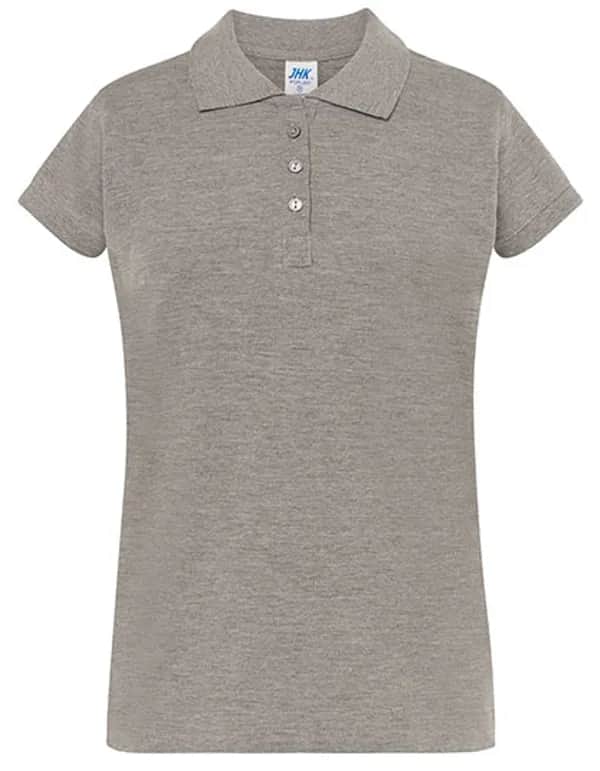 Ladies´ Polo Regular - Grey Melange