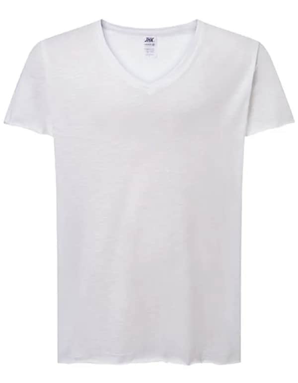 Ladies´ Curves Slub T-Shirt - White