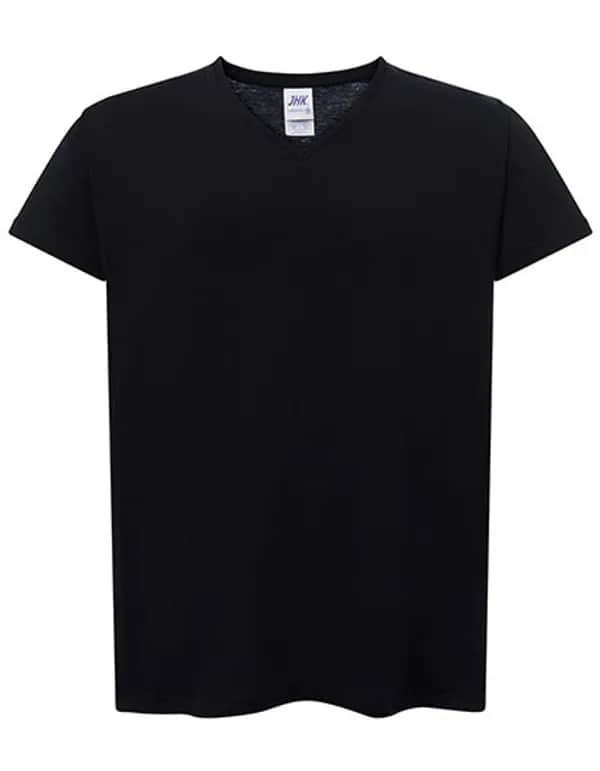 Ladies´ Curves T-Shirt V-Neck - Black
