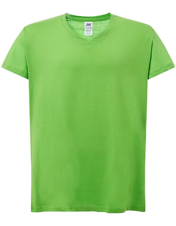Ladies´ Curves T-Shirt V-Neck - Lime