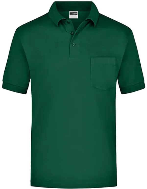 Polo-Piqué Pocket - Dark Green
