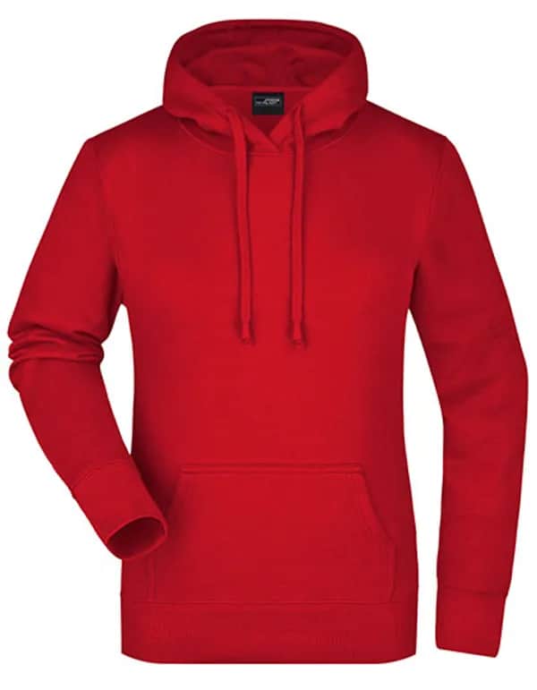 Ladies´ Hooded Sweat - Red