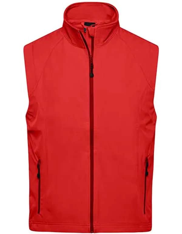Men´s Softshell Vest - Red