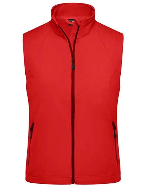 Ladies´ Softshell Vest - Red
