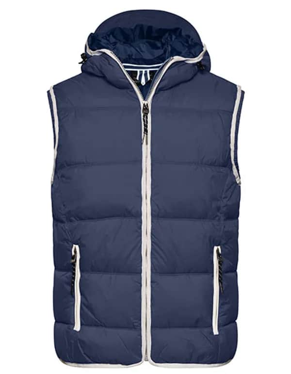Men´s Maritime Vest - Navy/White