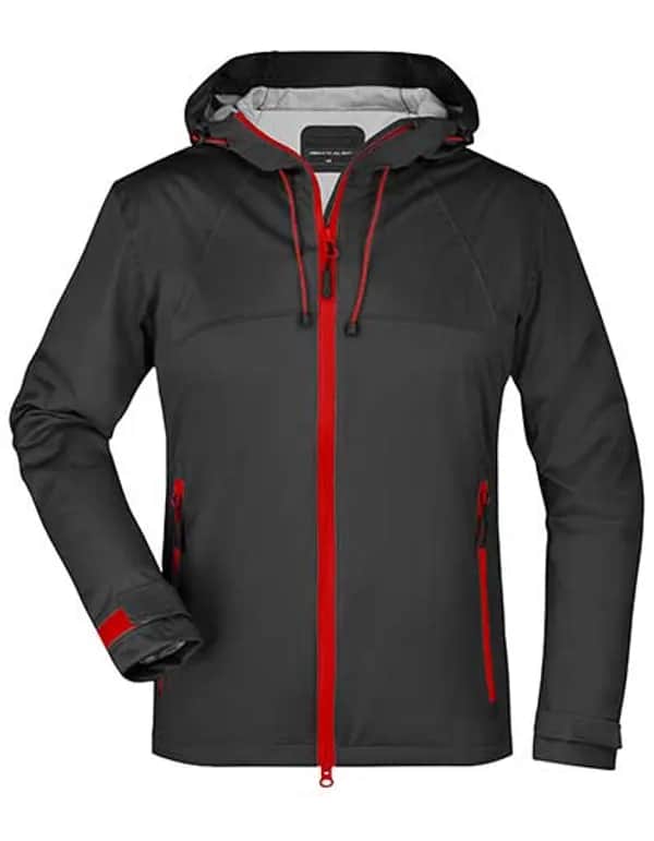 Ladies´ Outdoor Jacket - Black/Red