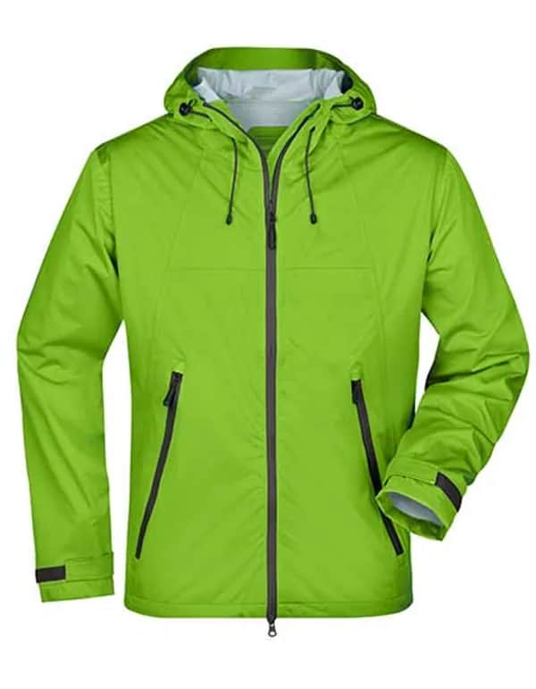 Men´s Outdoor Jacket - Spring Green/Iron Grey
