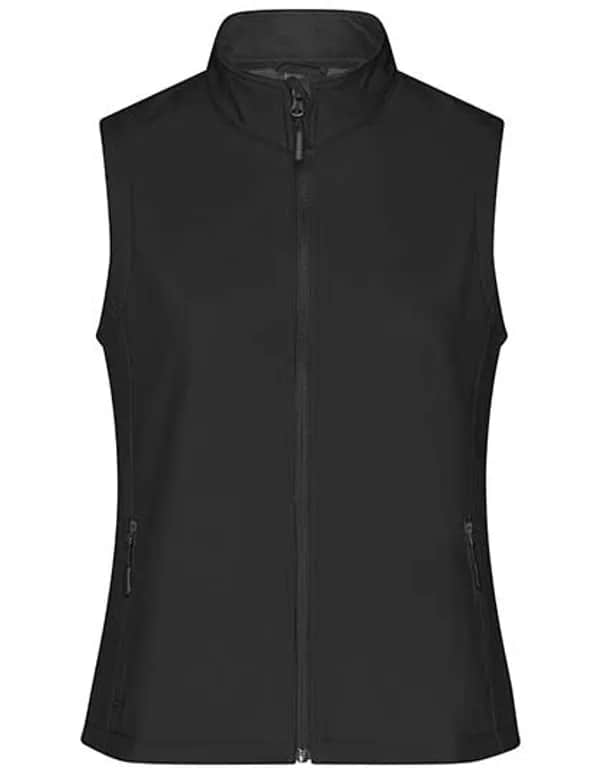 Ladies´ Promo Softshell Vest - Black/Black