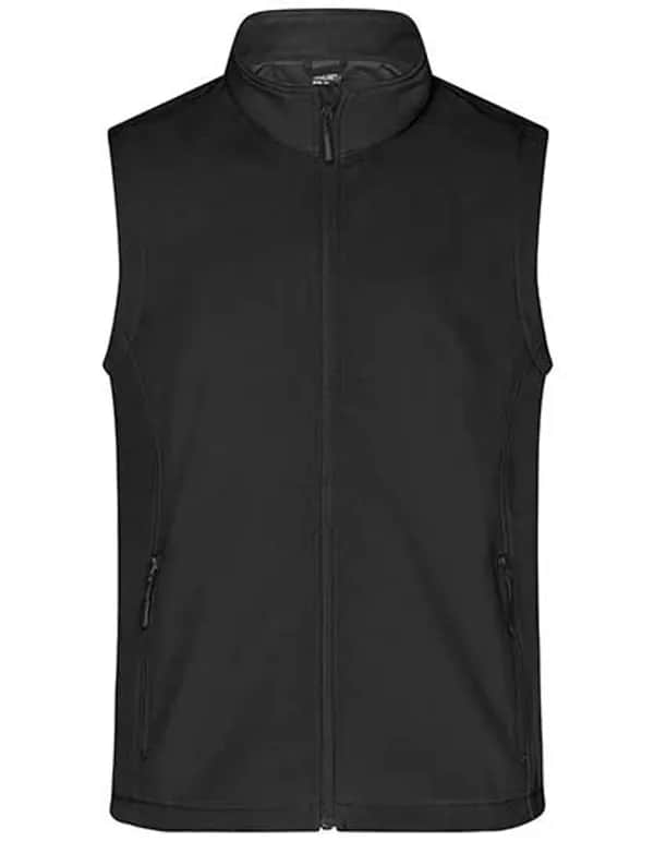 Men´s Promo Softshell Vest - Black/Black
