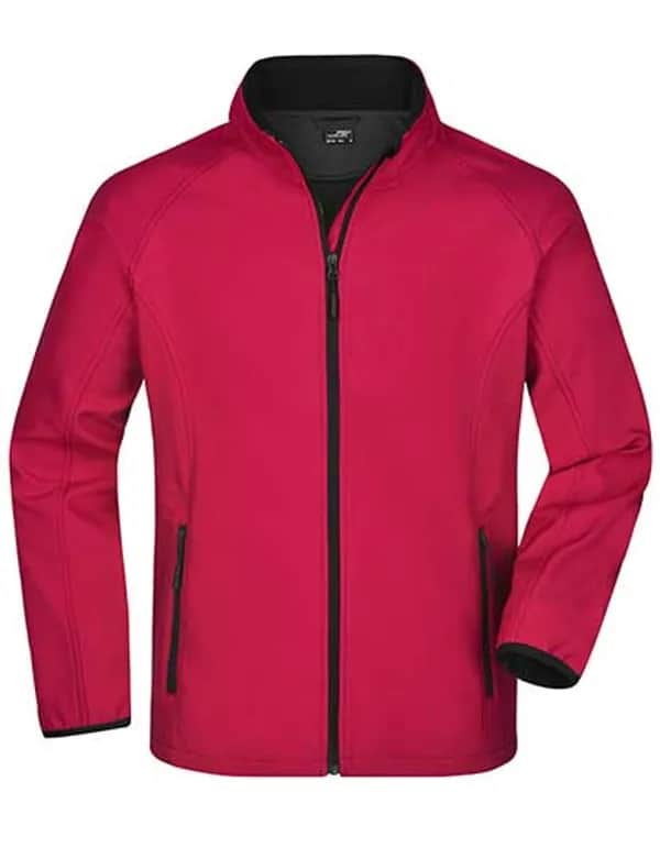 Men´s Promo Softshell Jacket - Red/Black