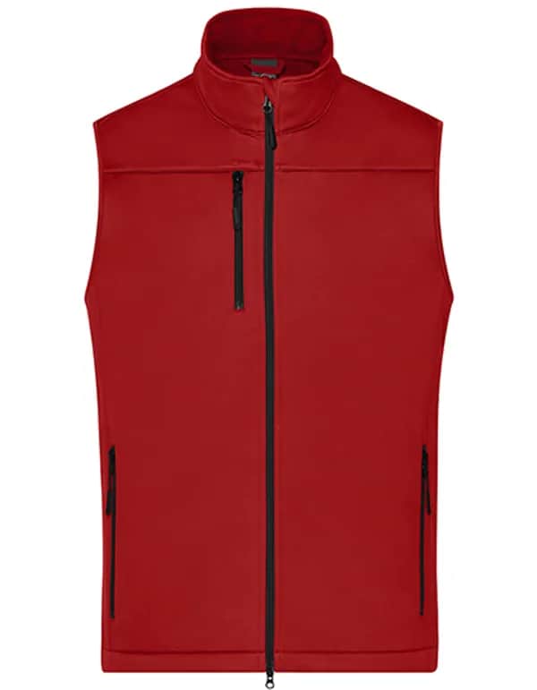 Men´s Softshell Vest - Red