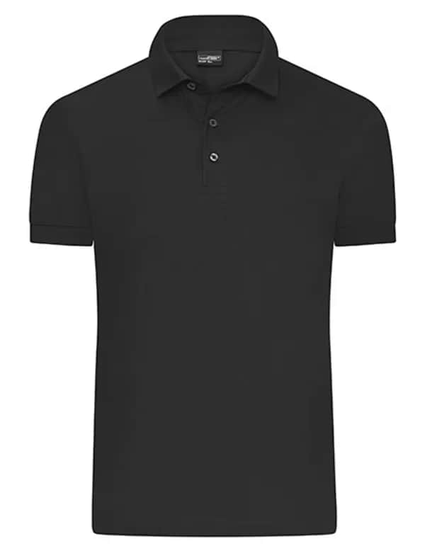 Men´s Mercerised Polo - Black