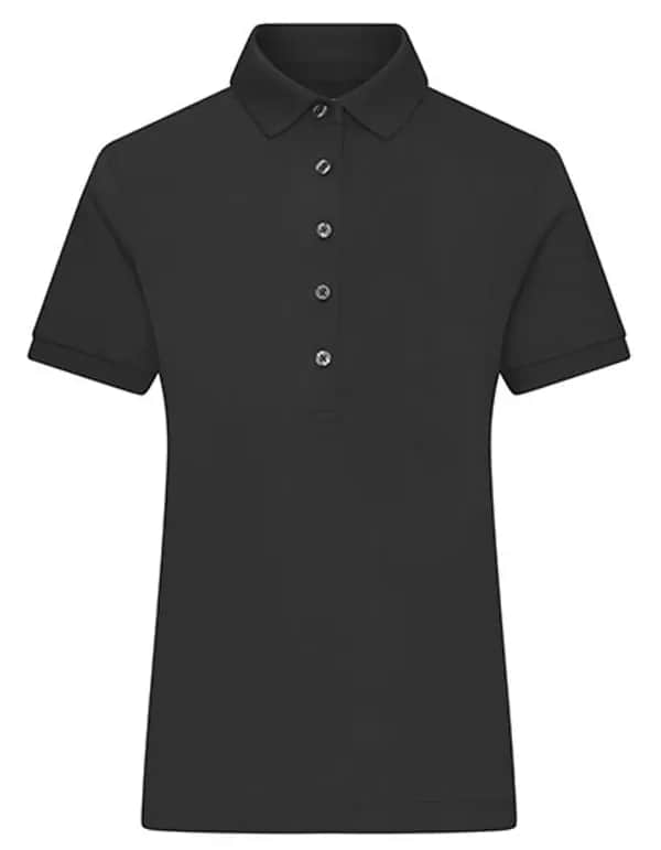 Ladies´ Mercerised Polo - Black